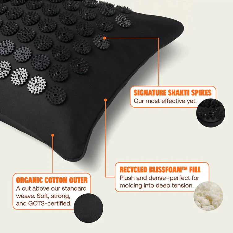 Premium Acupressure Pillow - Neck & Shoulder Relief