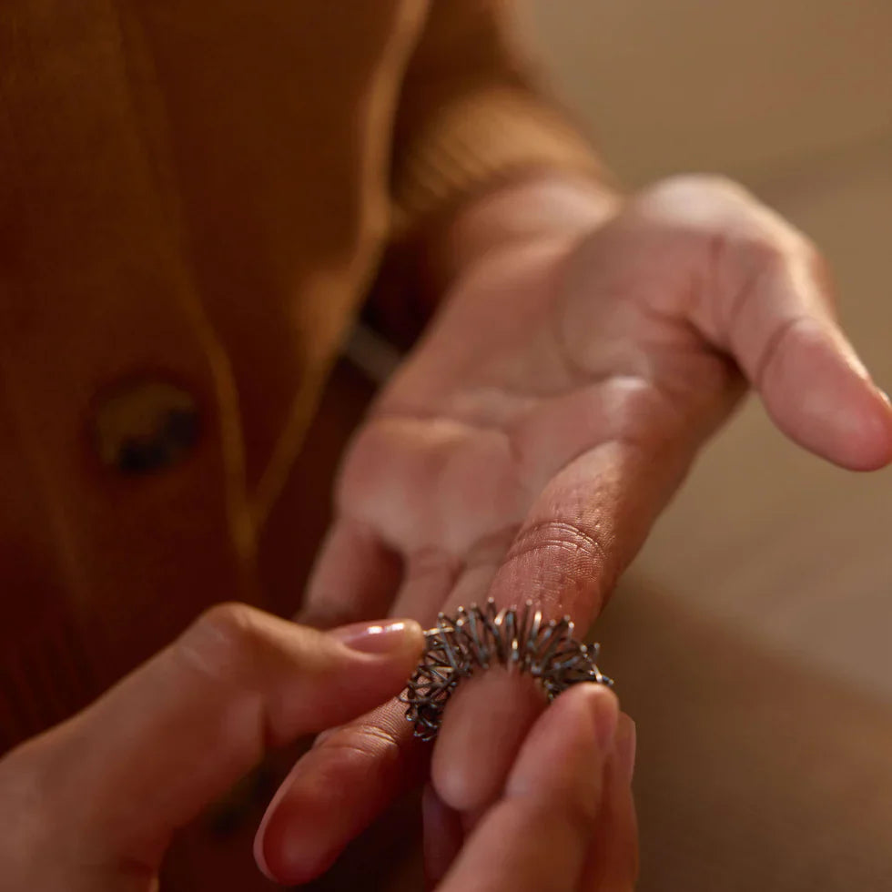 Torus Ring Set - Acupressure Rings for Finger Therapy