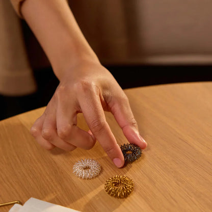 Torus Ring Set - Acupressure Rings for Finger Therapy